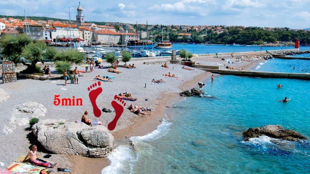 Apartman Jezevac Veglia Exterior foto